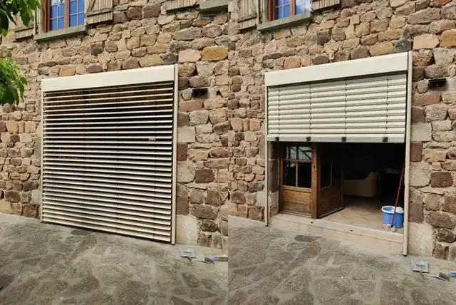 Un BSO posé en applique sur une maison atypique